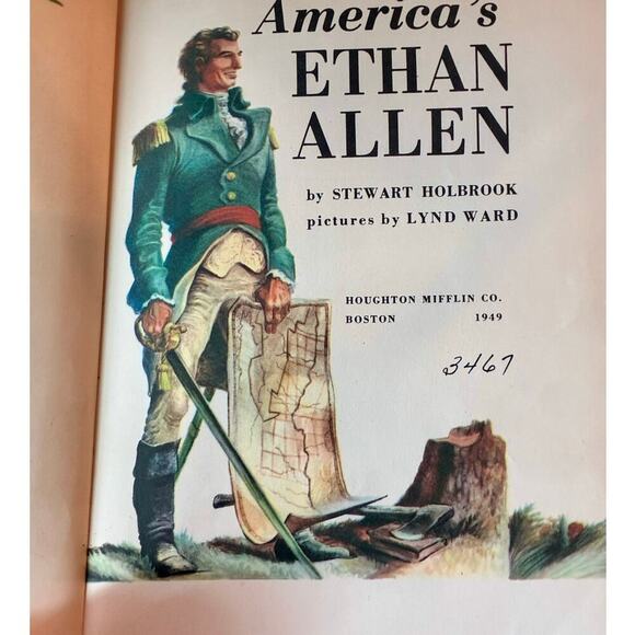 Vintage Explorer Book Set – Ponce de Leon, Vespucci, Ethan Allen - Picture 7 of 7